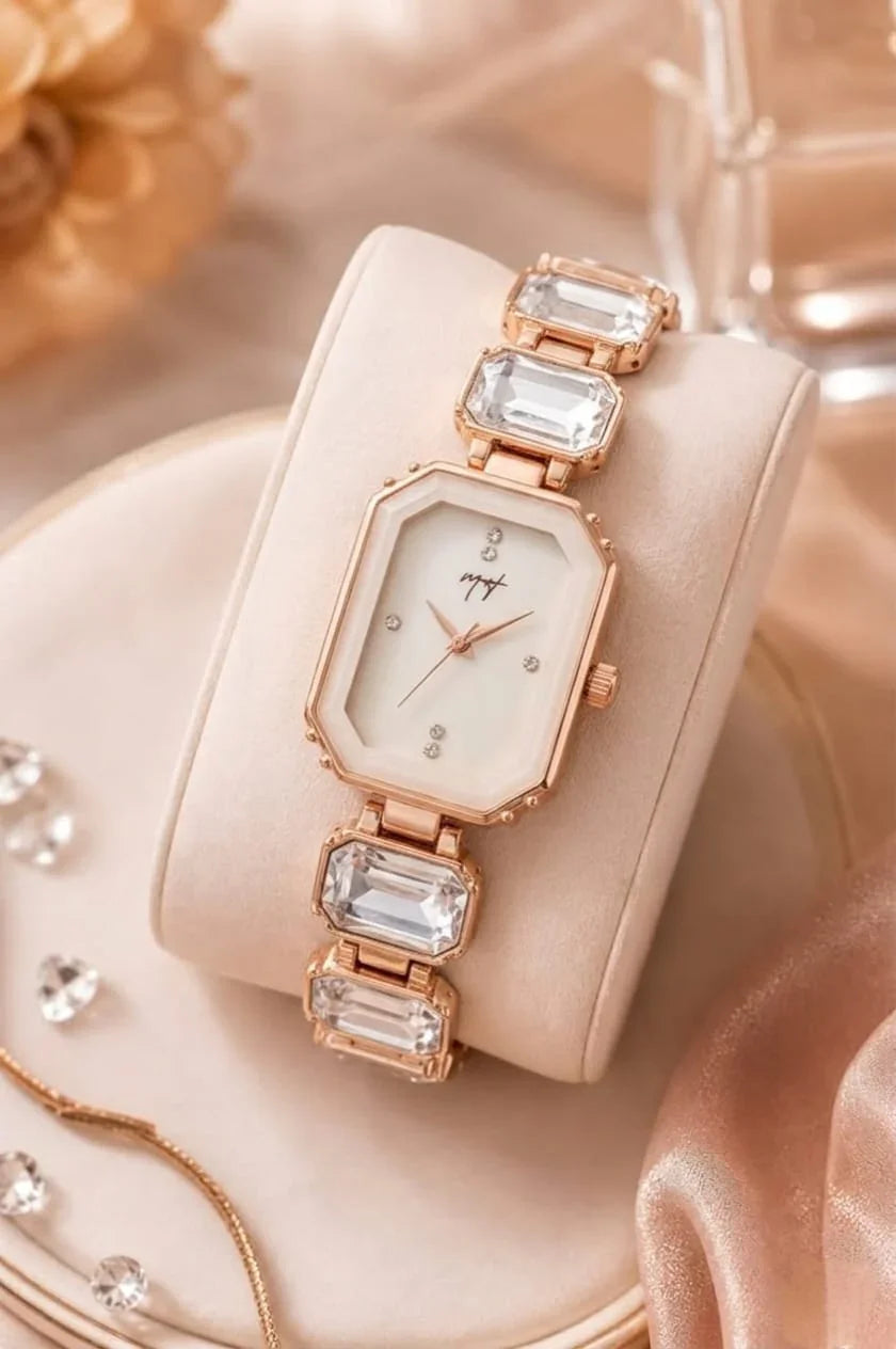 Luxury Crystal watch for Women's